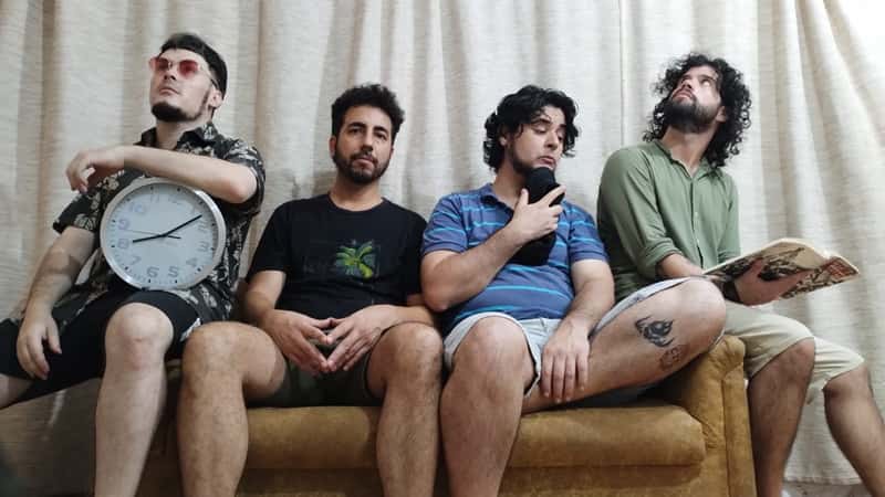 The Morado, una de las bandas locales que invitó Decima a compartir el show