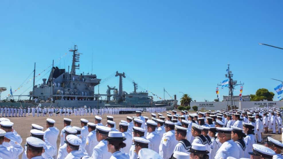 Conmemoración del Día de la Armada Argentina y la Victoria en el Combate de Montevideo
