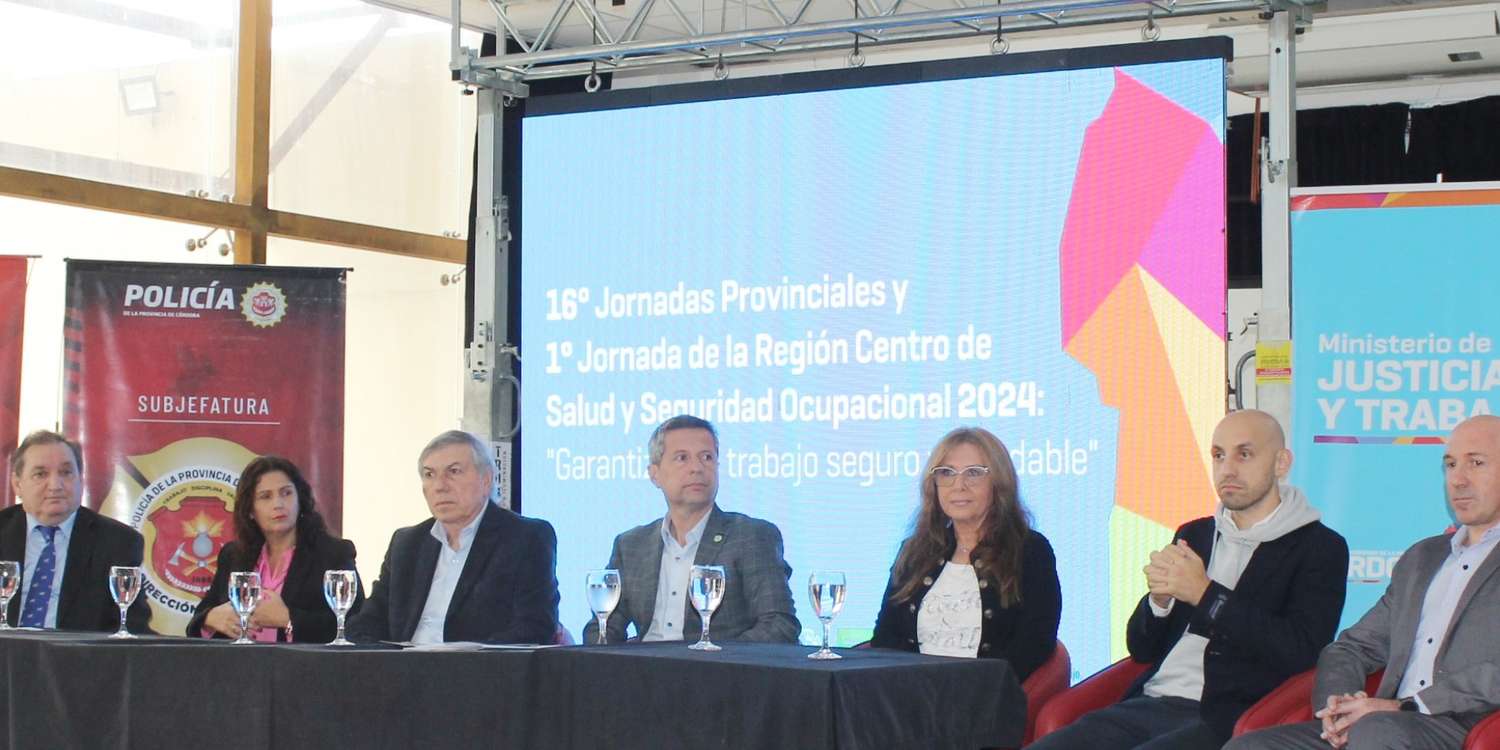 Entre Ríos presente en las jornadas de seguridad ocupacional de la Región Centro