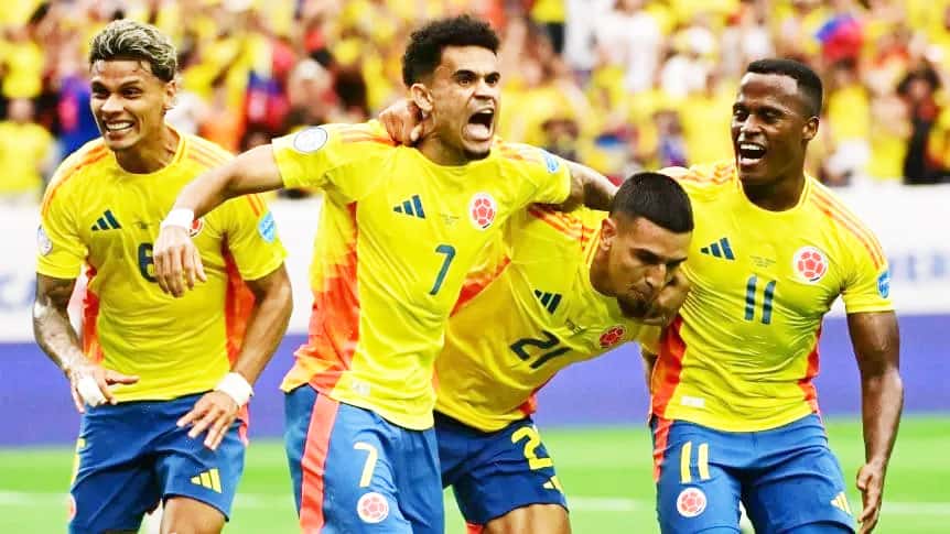 Colombia le ganó 2-1 a Paraguay, con un show de James Rodríguez