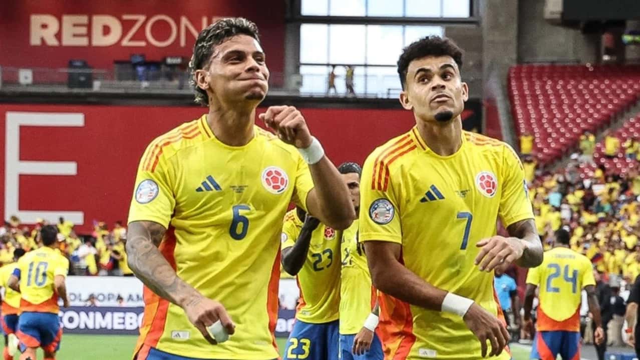 Colombia goleó a Costa Rica y se clasificó a cuartos de final de la Copa América