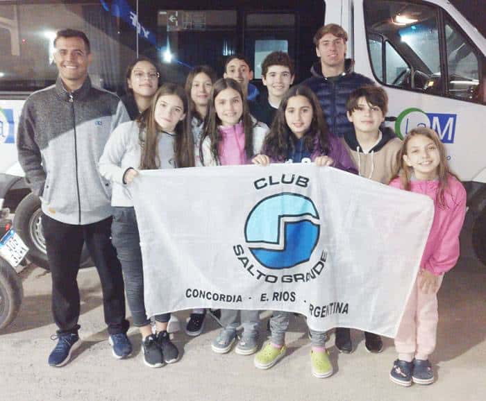Nadadores del Club Salto Grande se destacaron en Paraná