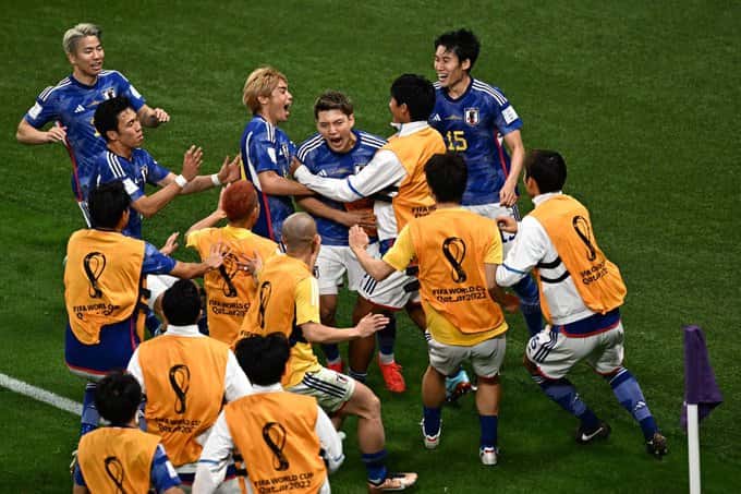 Japón venció a Alemania y dio otro golpe en la Copa del Mundo