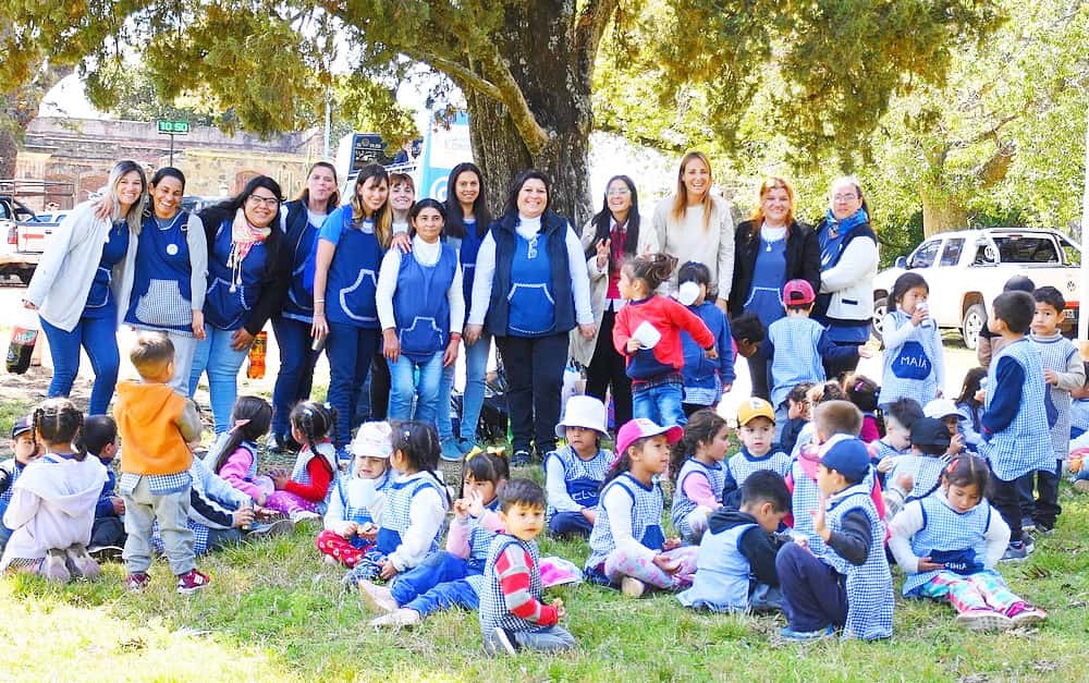 Alumnos y alumnas de los jardines municipales visitaron San Carlos 