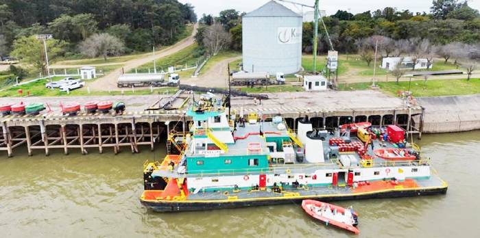 En El Puerto La Paz Se Embarcan Granos Producidos En El Norte