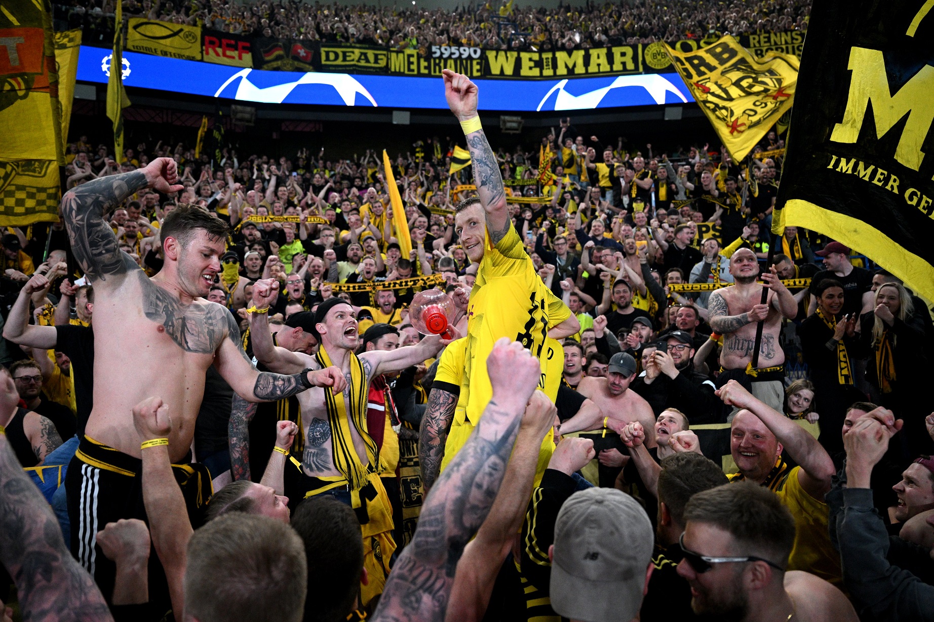 Borussia Dortmund eliminó a PSG y es el primer finalista de la Champions League
