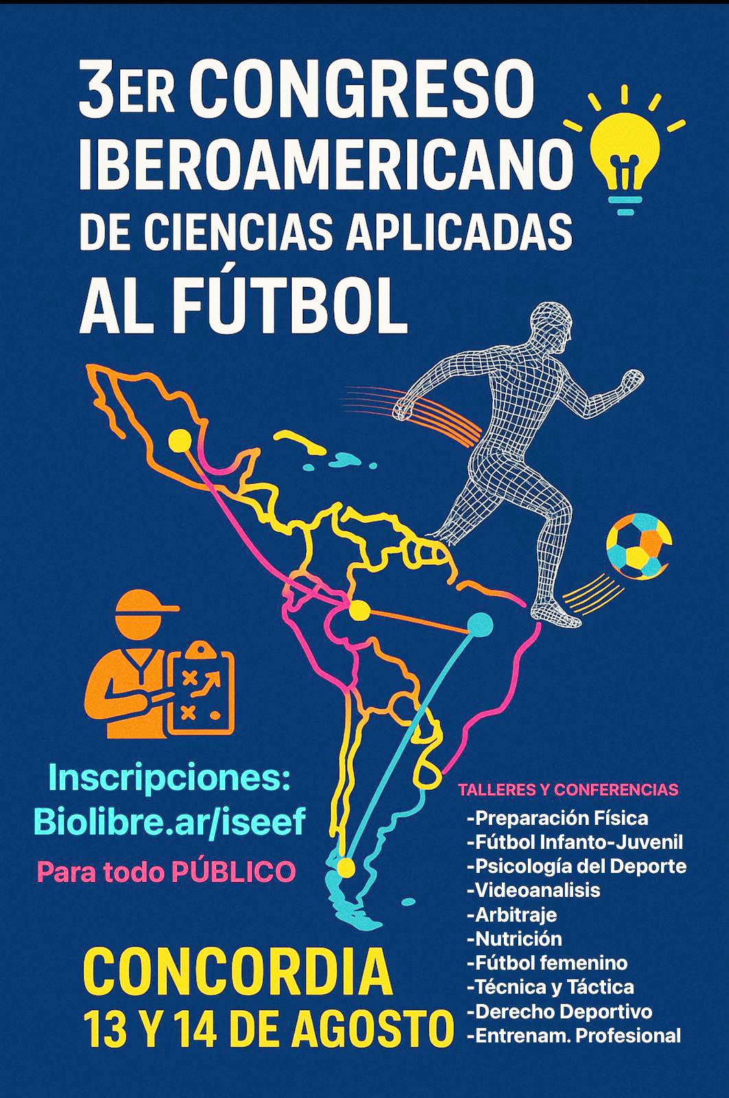 Tercer Congreso de Ciencias aplicadas al fútbol