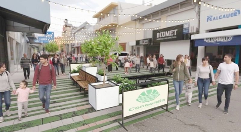 peatonal - extensión