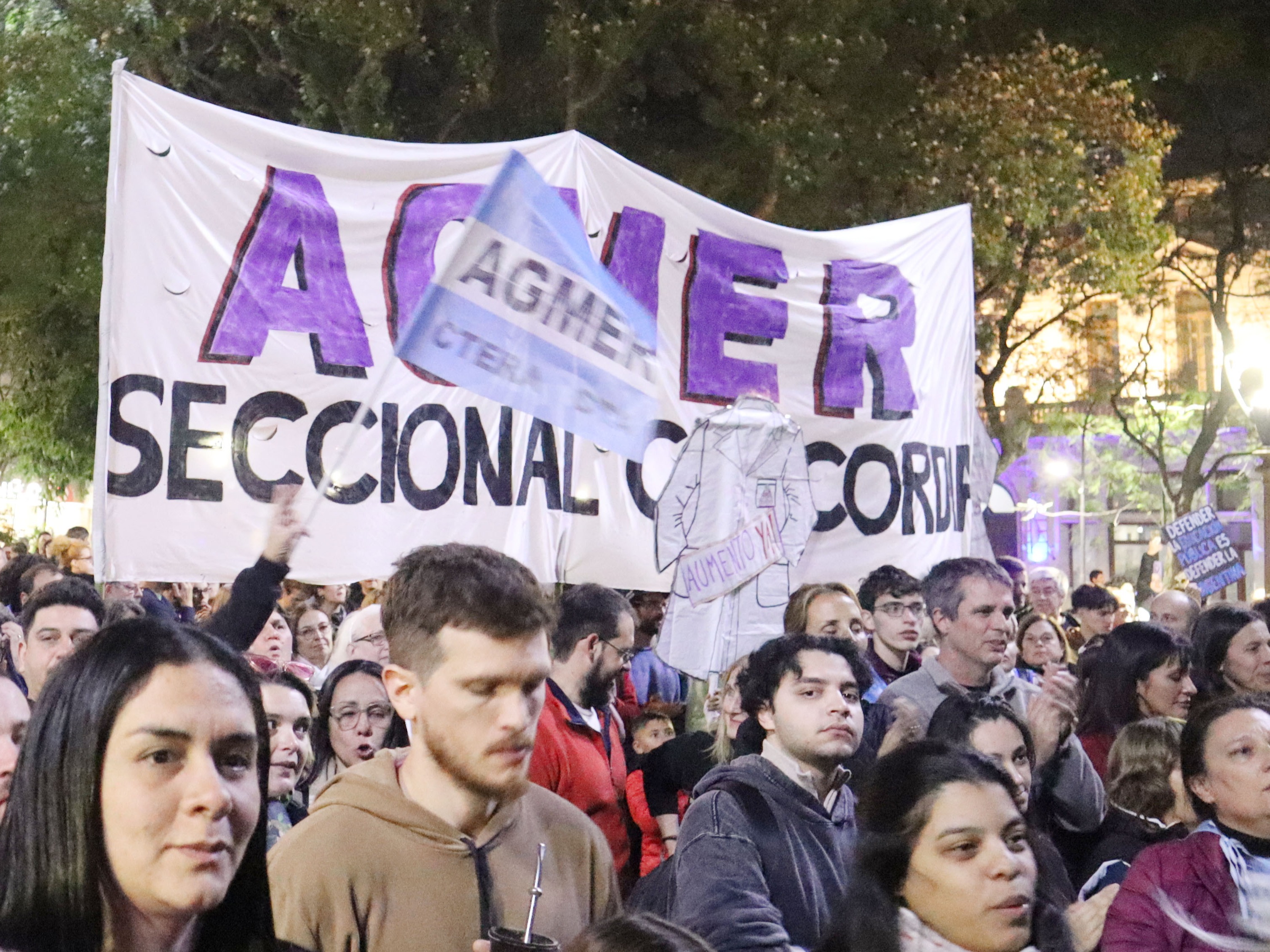 AGMER realiza un paro docente, hoy jueves, en todo Entre Ríos