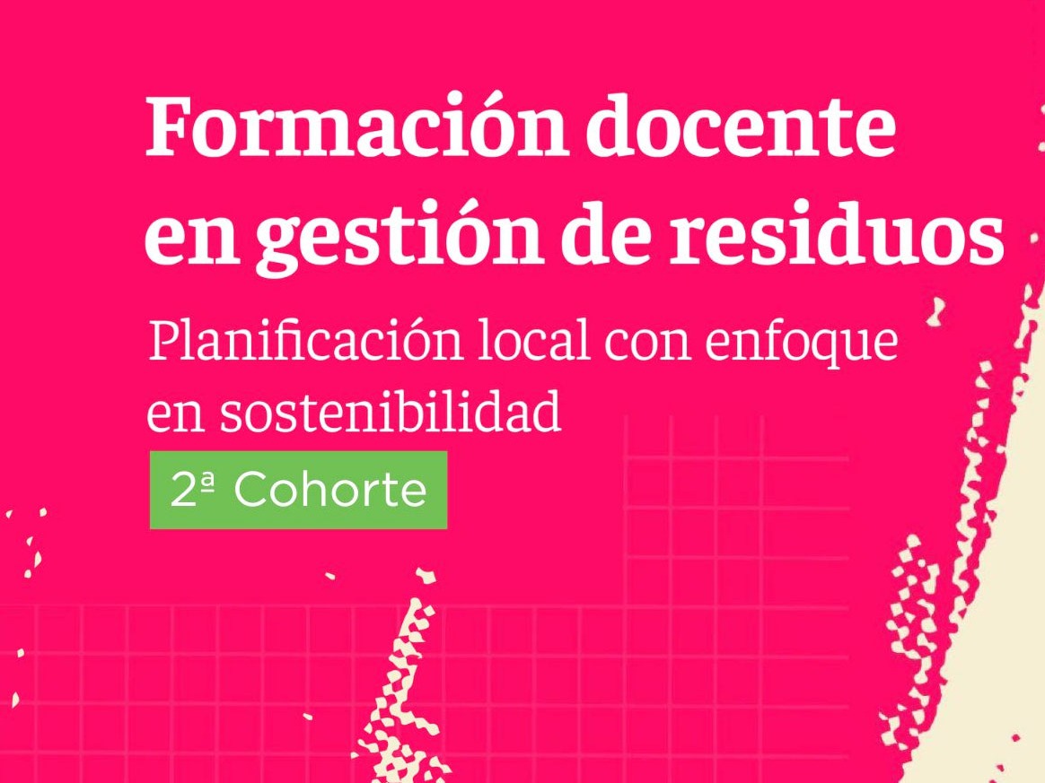 La provincia lanza la segunda edición de la formación docente en gestión de residuos