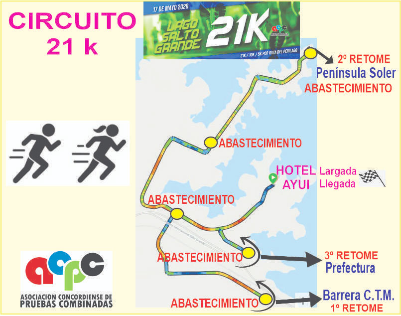 mapa carrera