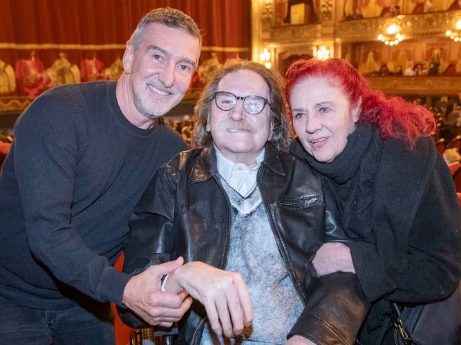 Charly García y Julio Bocca compartieron una noche inolvidable en el Teatro Colón