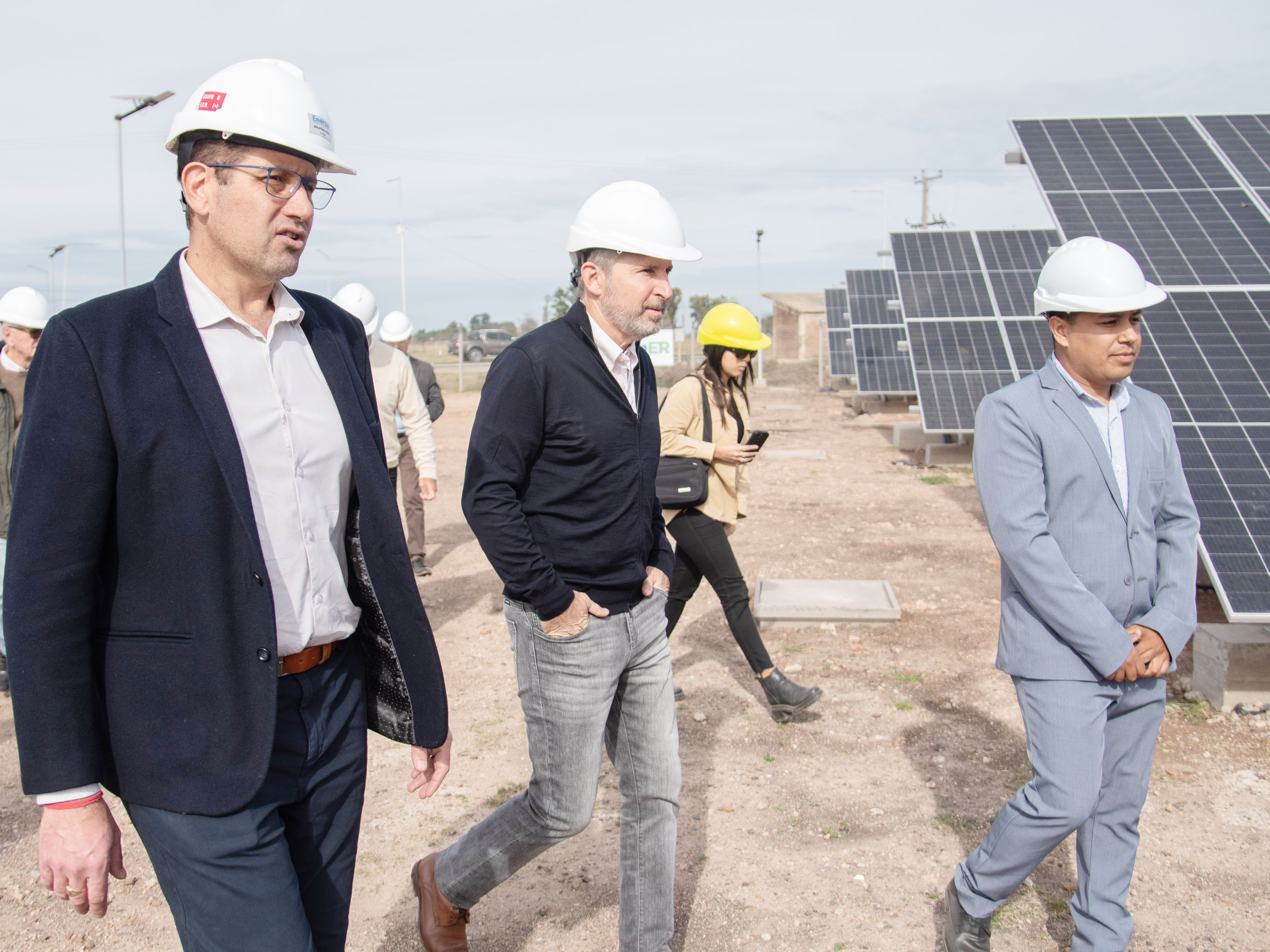 Frigerio inauguró en Arroyo Barú un parque solar con una inversión de 600 millones de pesos