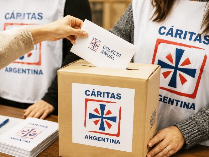 Cáritas Argentina: una colecta, un jubileo y la consigna de alentar la esperanza