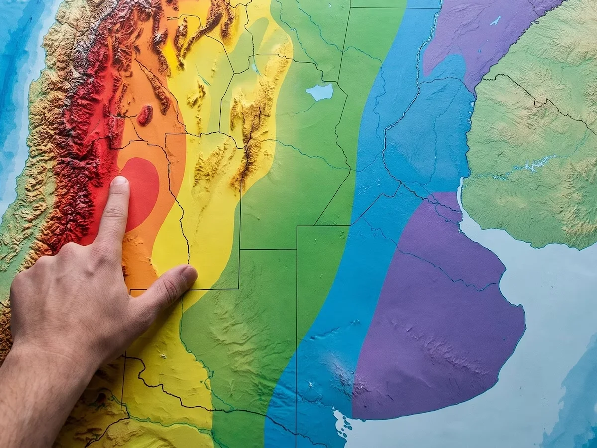 Cuáles son las zonas con mayor peligro de terremotos en Argentina