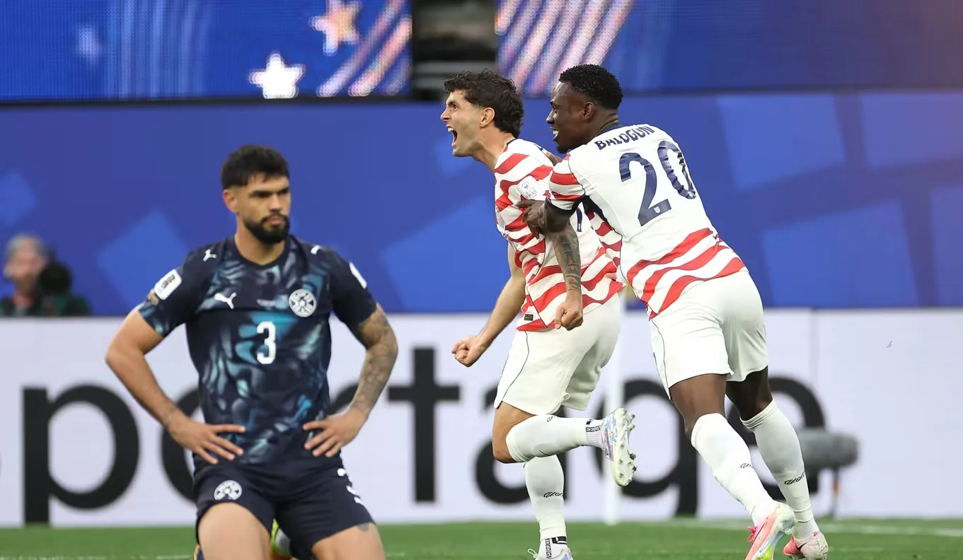 Estados Unidos tuvo un debut de ensueño y goleo a Paraguay