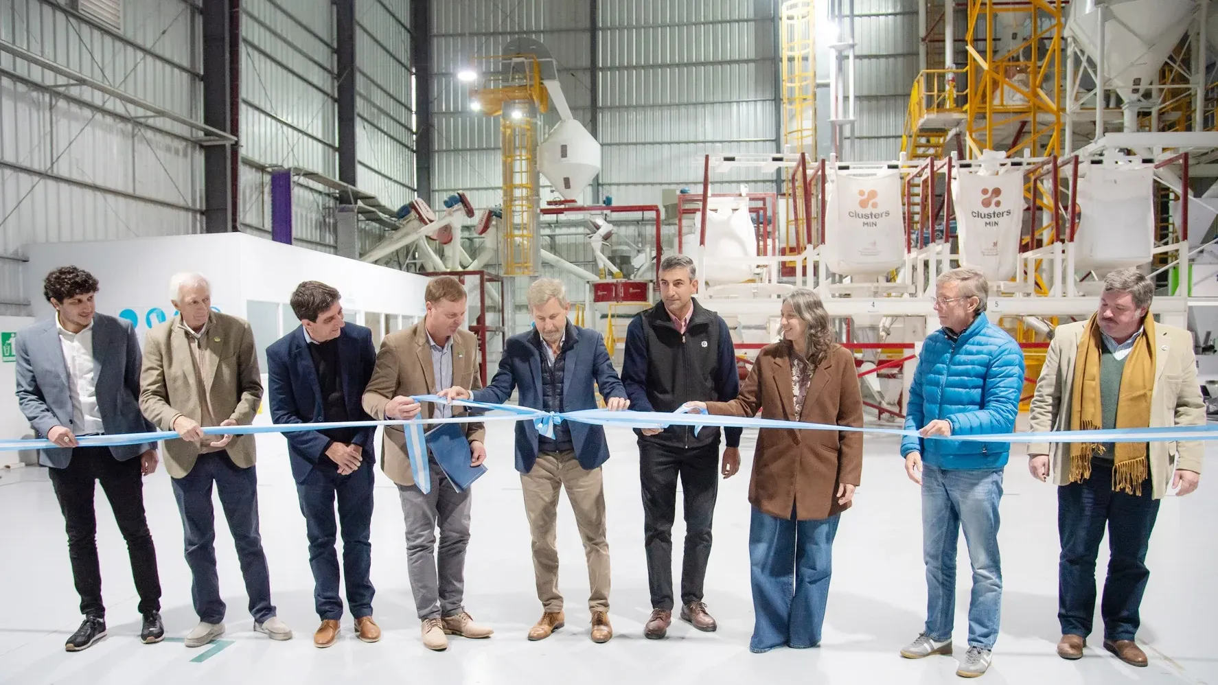 Frigerio inauguró una planta de alimentos balanceados en Hasenkamp que adhirió al RINI