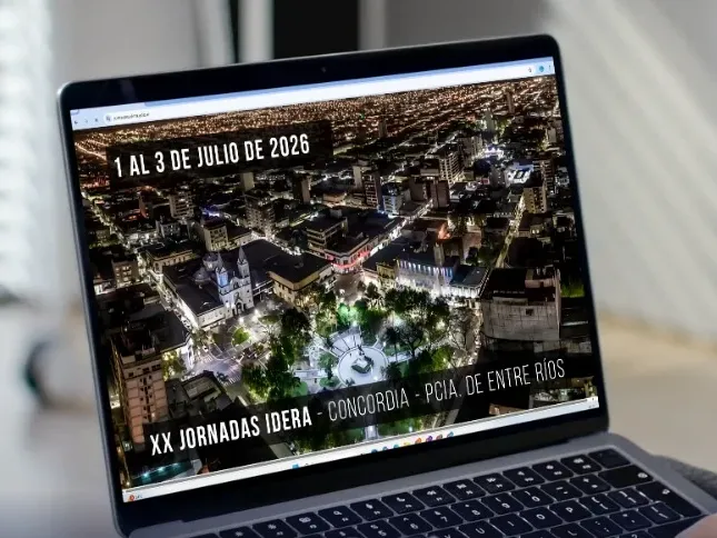 Jornadas IDERA 2026: se realizará un taller sobre gestión de riesgo de desastres