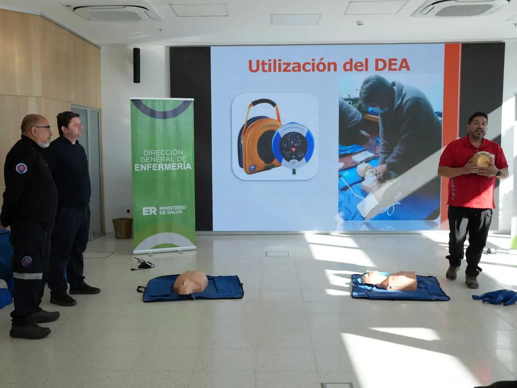 Personal del Mirador TEC se capacitó en técnicas de reanimación cardiopulmonar