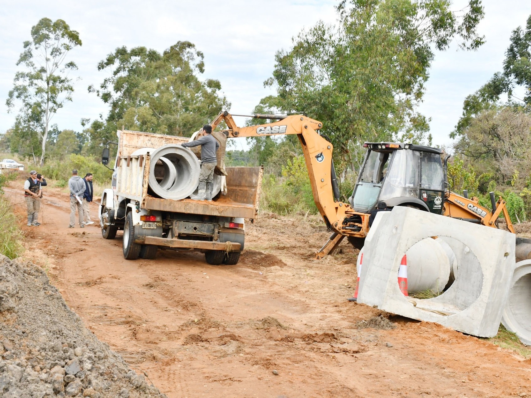Con obras pluviales, la municipalidad da una solución definitiva a un sector que sufría anegamientos en la zona noroeste