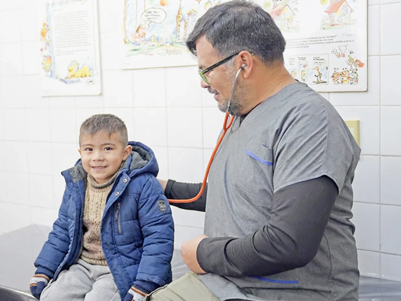 En las últimas semanas aumentaron las consultas pediátricas por enfermedades respiratorias