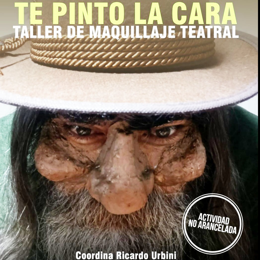 TE PINTO LA CARA: capacitación en maquillaje teatral