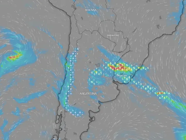 Anticipan cinco días de inestabilidad con riesgo de granizo, lluvias intensas y ráfagas