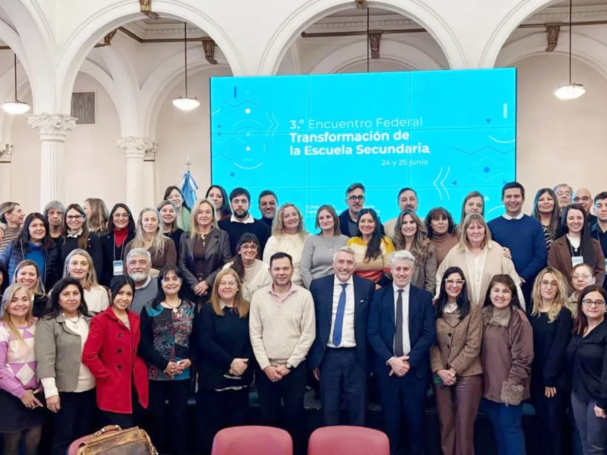 La provincia participó del tercer Encuentro Federal para la Transformación de la Escuela Secundaria