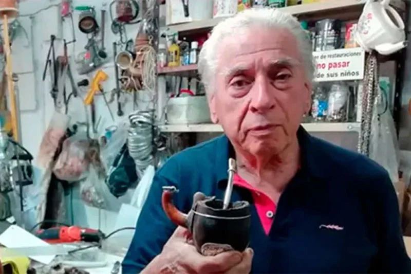 Murió Francisco Scutellá, creador del Monumento al Mate