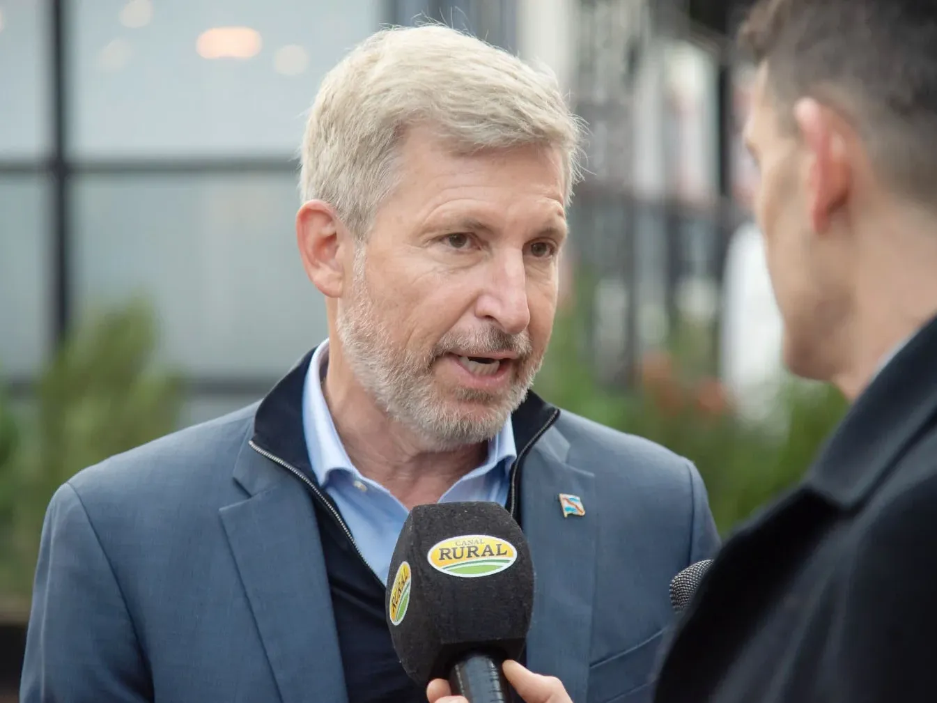 Frigerio volvió a reclamar la eliminación de las retenciones y defendió al campo como motor de la economía