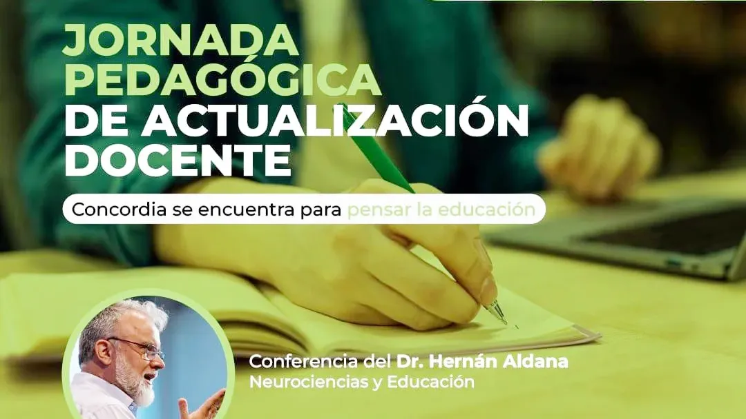 Jornada pedagógica de actualización docente Concordia se encuentra para pensar la educación