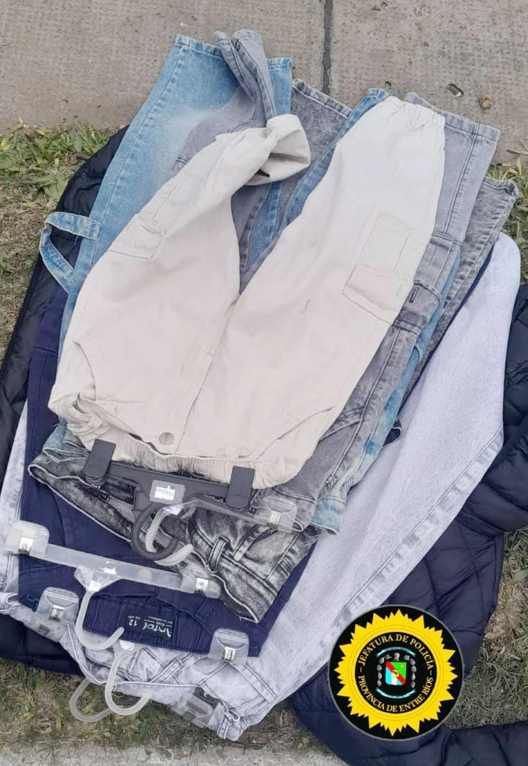 Detuvieron a un hombre por hurto y recuperaron la totalidad de la mercadería robada