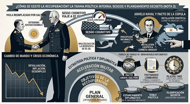 ¿Cómo se gestó la recuperación de Malvinas en 1982?