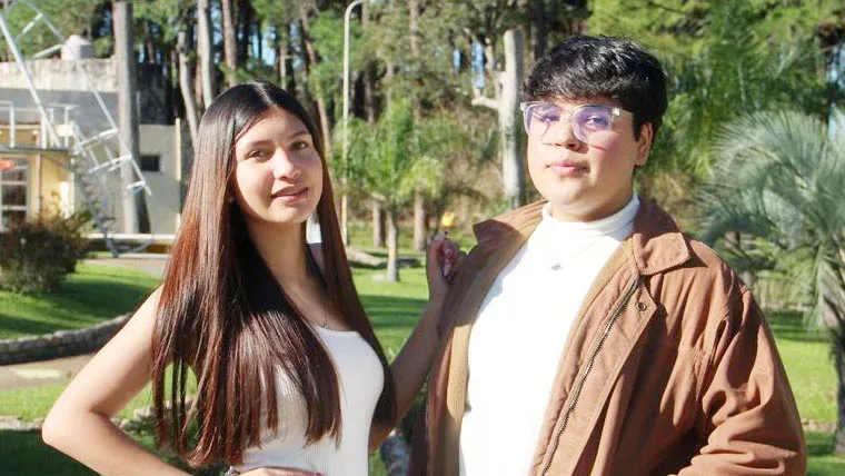 Esc. SANTOS LIOTTA: ABIGAIL OVELAR y MATEO DIRIE