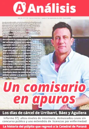La narcocamioneta y el comisario