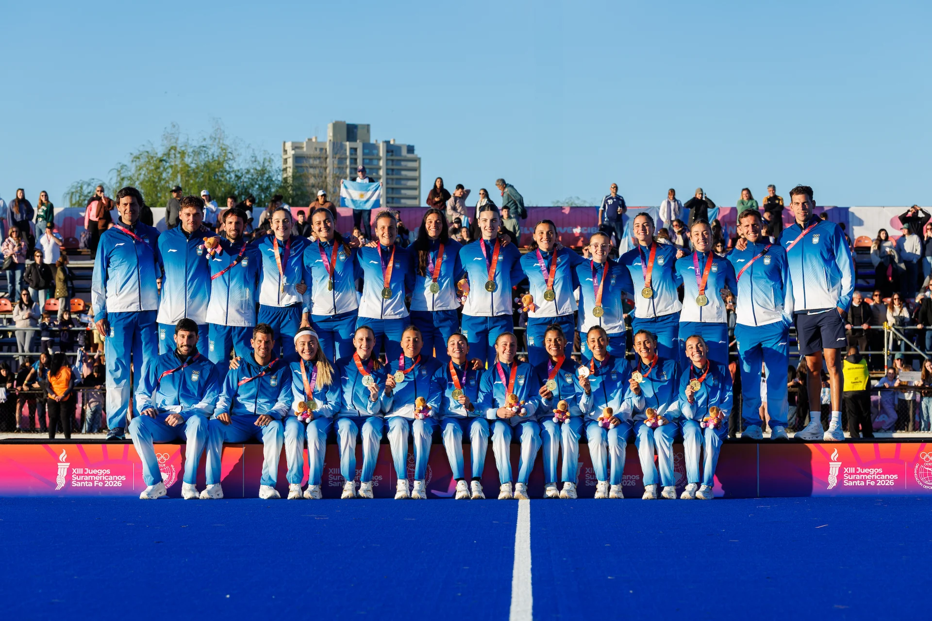 Las Leonas obtuvieron la medalla dorada en hockey tras golear a Chile - 2