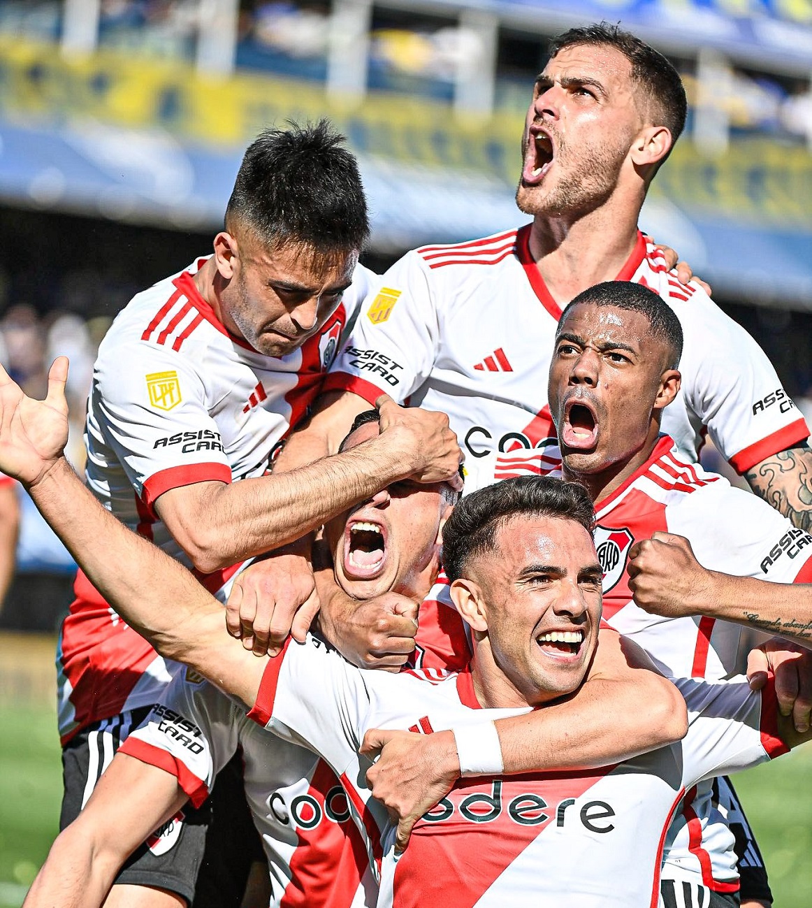 River le ganó a Boca en La Bombonera después de cinco años y festejó en el Superclásico